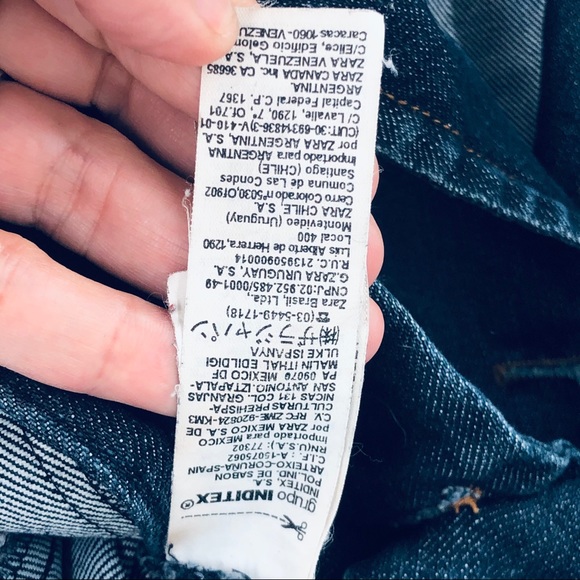 Zara | Fitted Denim Jacket - Picture 7 of 11